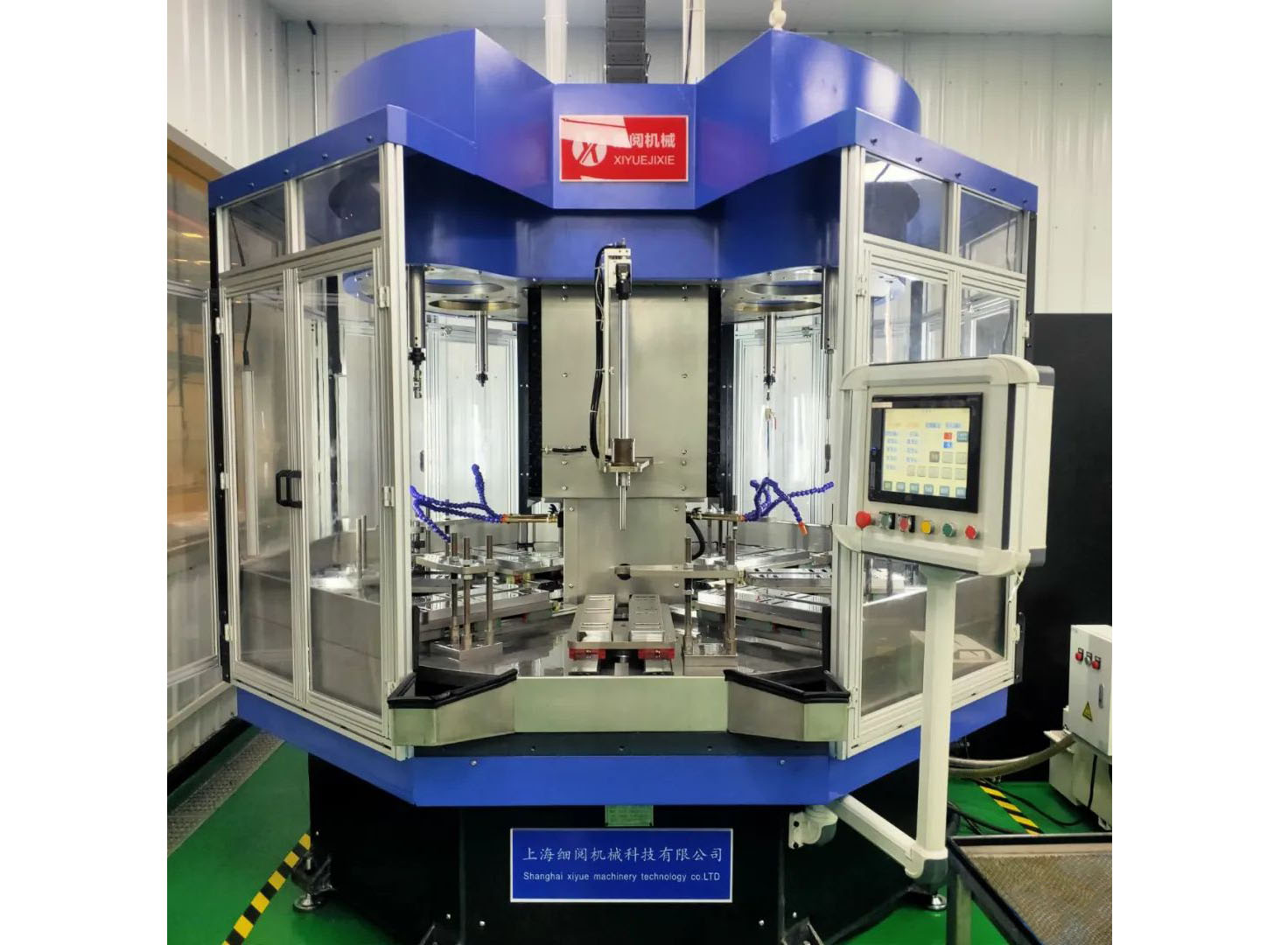 七軸八工位鉸珩機